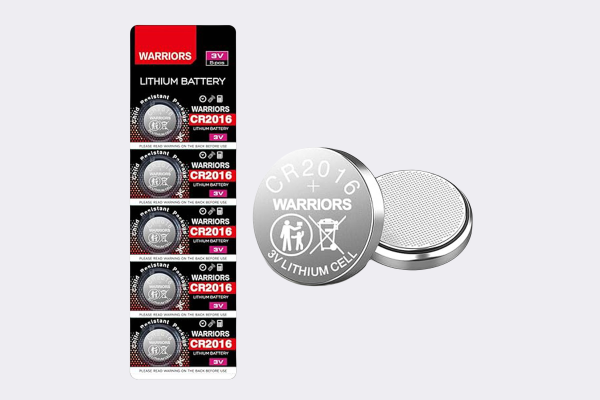 CR2016-5只卡 （锂锰纽扣电池）